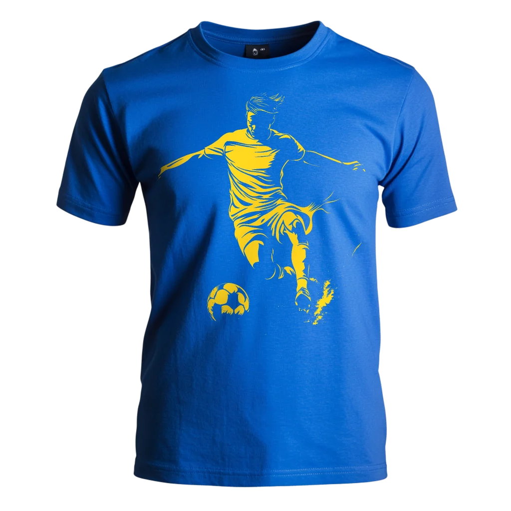 Blue T Shirt Easy Ink